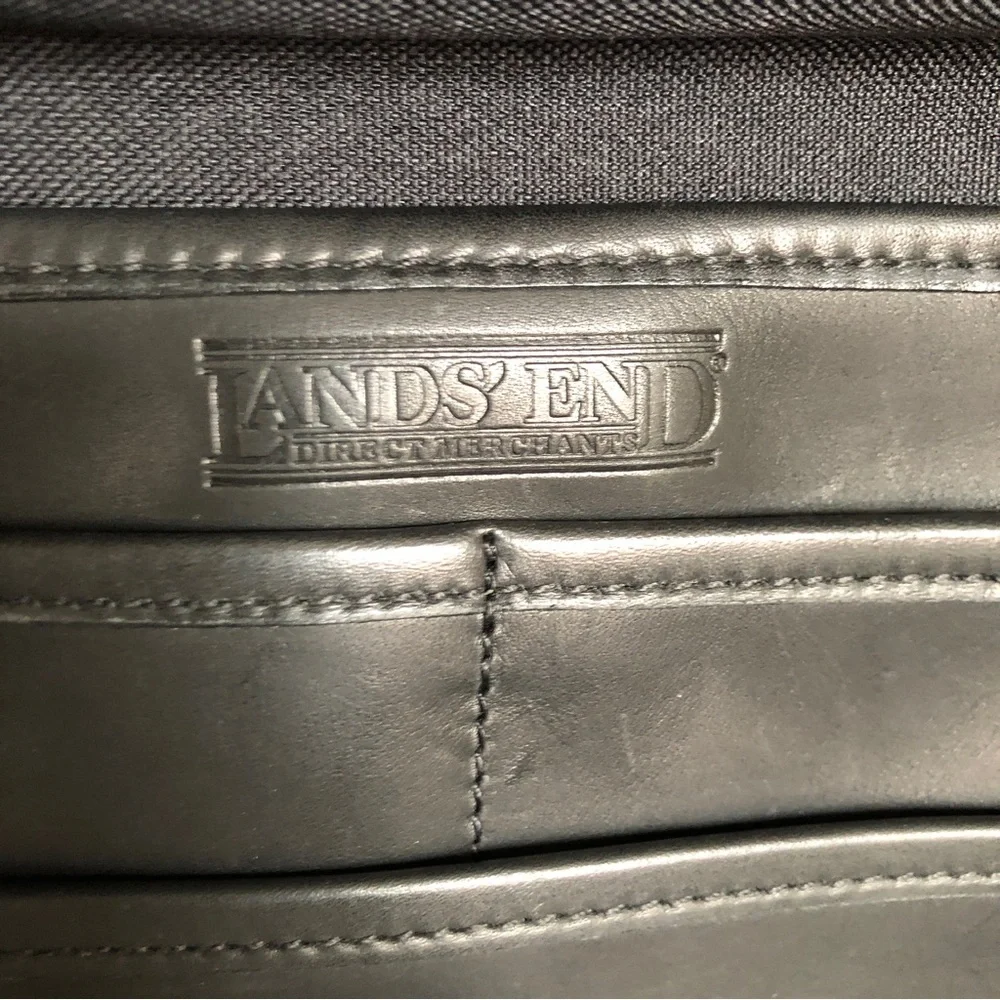 Vintage Handcrafted in ENGLAND Men’s Genuine Leather Bag/Briefcase Black